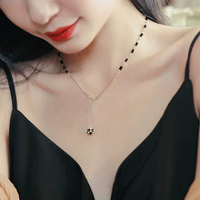 Load image into Gallery viewer, 2025 New Jewelry for Women'S Mysterious Sexy Black Crystal Zircon Ball Pendant Necklace Party Luxury Necklace Girls Accessories
