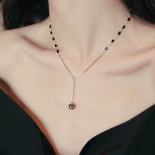 Load image into Gallery viewer, 2025 New Jewelry for Women'S Mysterious Sexy Black Crystal Zircon Ball Pendant Necklace Party Luxury Necklace Girls Accessories

