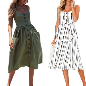 Women's Midi Summer Dress 2020