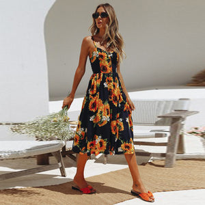 Women's Midi Summer Dress 2020