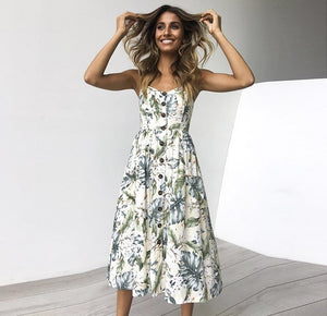 Women's Midi Summer Dress 2020