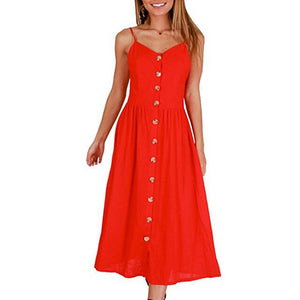 Women's Midi Summer Dress 2020