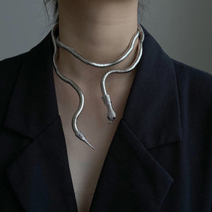 New Punk Cool Bendy Multilayer  Necklace and Bracelet for Women and Men
