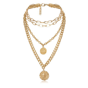 Big Coin Pendant Vintage Pandant