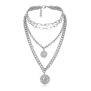 Big Coin Pendant Vintage Pandant