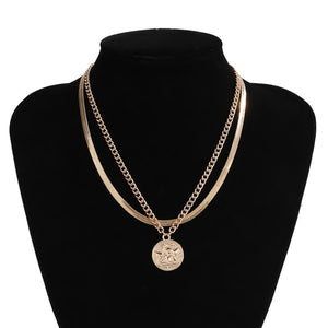 Big Coin Pendant Vintage Pandant