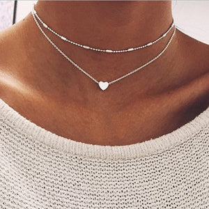 Fashion Asymmetric Lock Necklace for Women