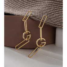 Load image into Gallery viewer, 2021 Stylish Letter G Irregular Long Statement Dangle Earrings for Women
