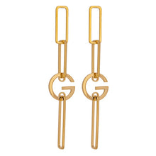 Load image into Gallery viewer, 2021 Stylish Letter G Irregular Long Statement Dangle Earrings for Women
