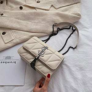 Luxury Handbag 2019 New Fashion Simple Square bag Quality PU Leather
