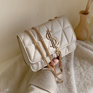 Luxury Handbag 2019 New Fashion Simple Square bag Quality PU Leather